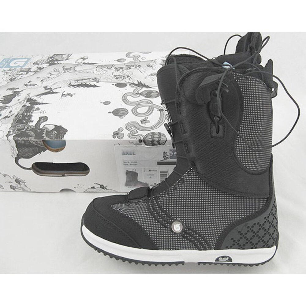 NEW $280 Burton Axel Womens Snowboard Boots!  Black  Size 5  Euro 35